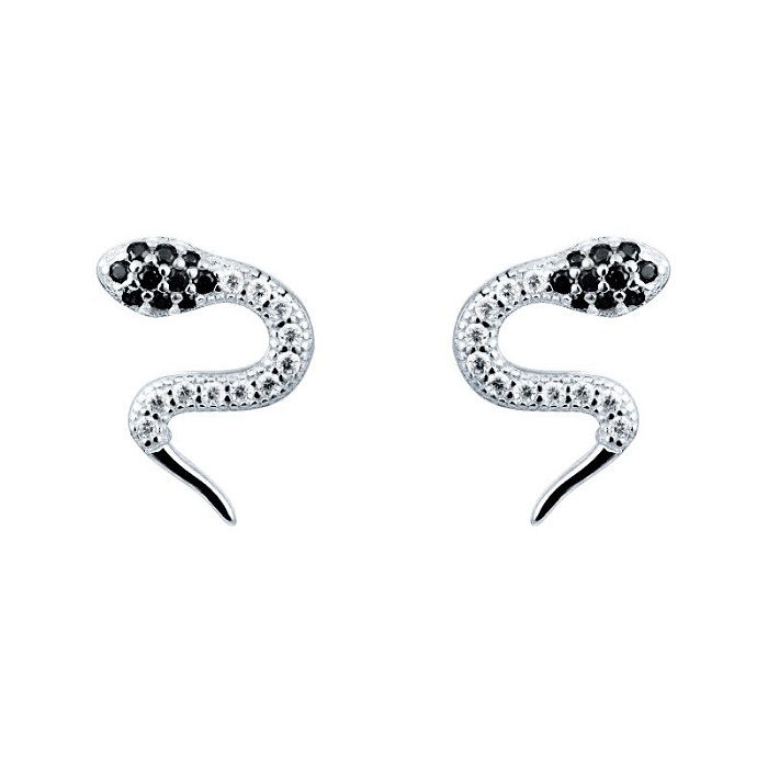 Donnatella - Øreringe Boa i sølv