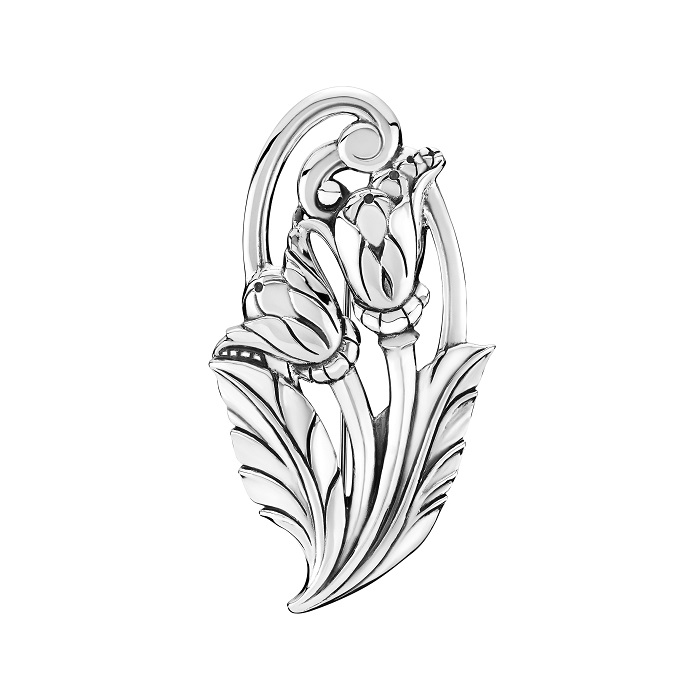 Lund Copenhagen Broche Oxideret Sølv 9041172