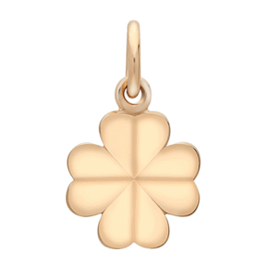 Siersbøl - 8kt. vedhæng/charm firkløver 9mm 29160530300