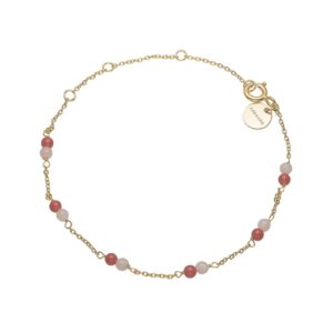 Aagaard armbånd med agat og månesten 1601-S-G10