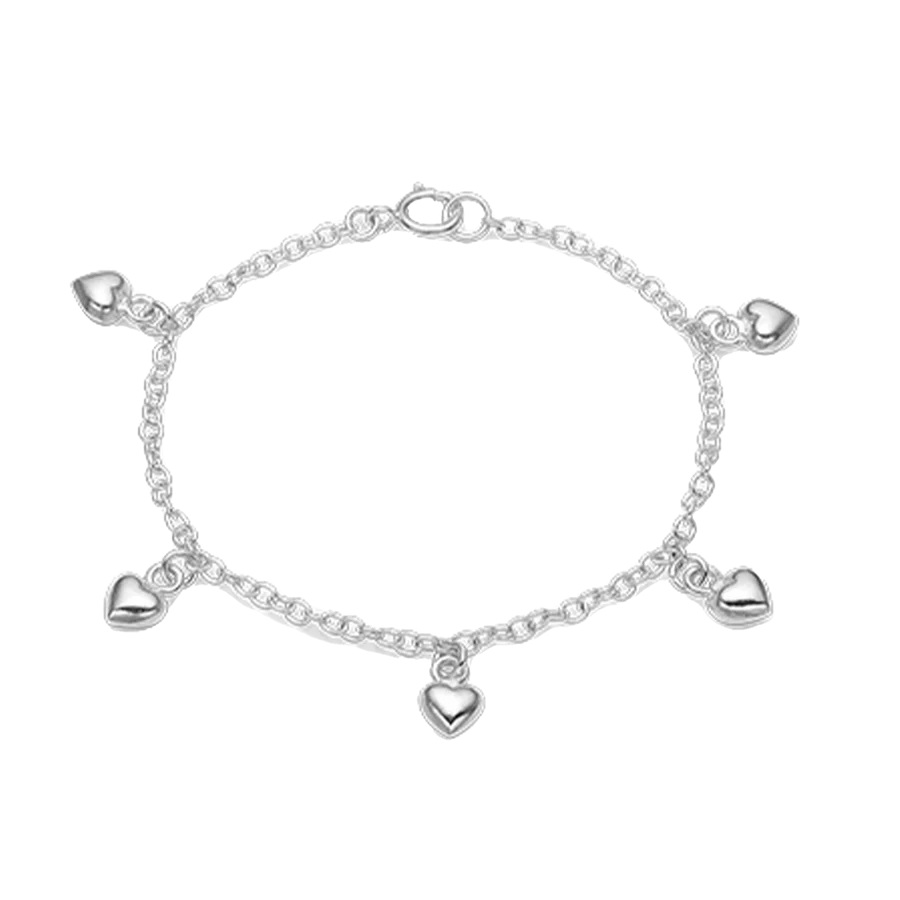 Aagaard Børnearmbånd med hjerter 1110087-17