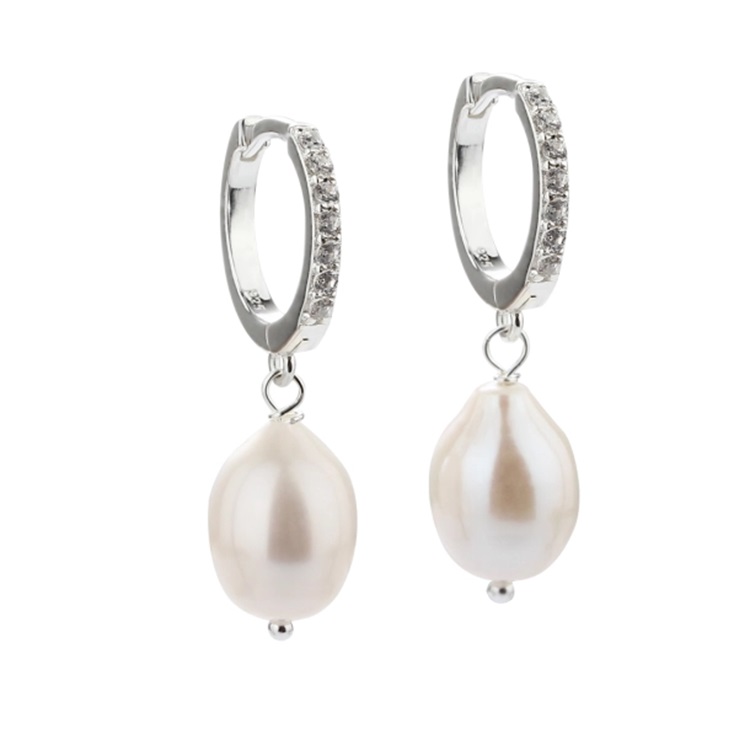 Aqua Dulce hoops Darling Pearl Big 5306