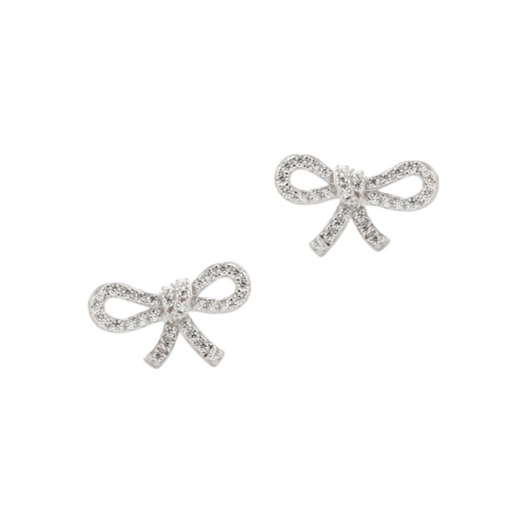 Aqua Dulce øreringe Bow Tie 5901