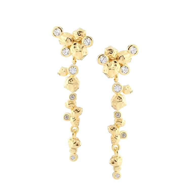 Aqua Dulce øreringe Darling Rock Big 6055