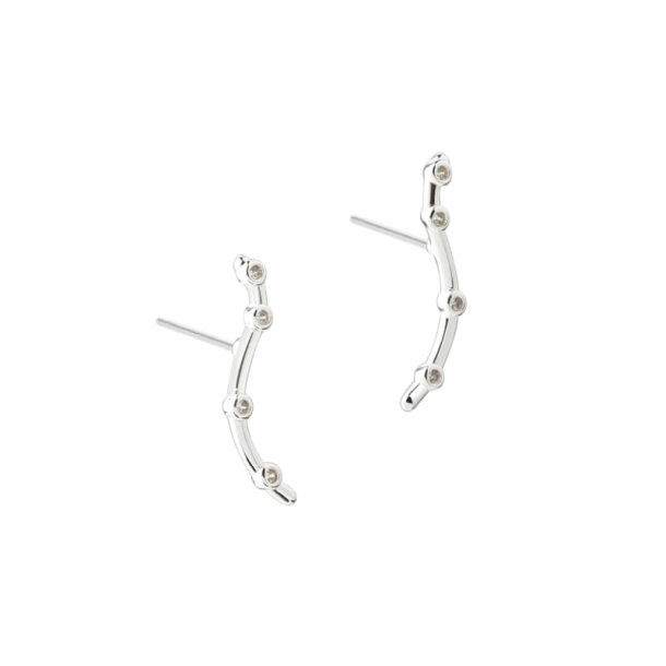 Aqua Dulce Wavy øreringe 6289