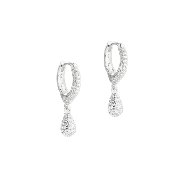 Aqua Dulce hoops Pavé 6105