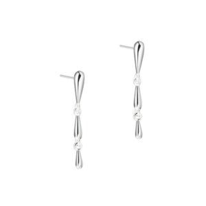 Aqua Dulce øreringe Shiny Drop Long 6175