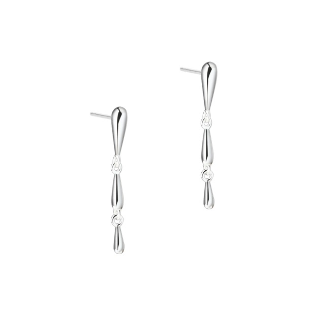 Aqua Dulce øreringe Shiny Drop Long 6175