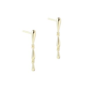 Aqua Dulce øreringe Shiny Drop Long 6176