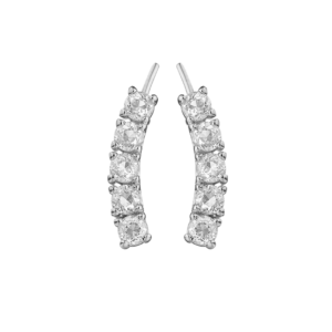 Christina Floating Crystal Ear Crawler 672-S04