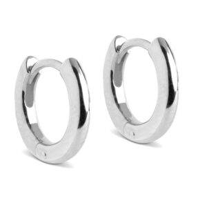 Enamel - Øreringe Chunky Classis 8 mm