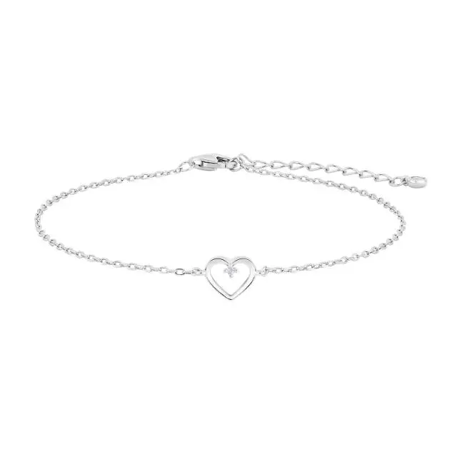 Joanli Nor Hjerte armbånd OdaNor 80451320900