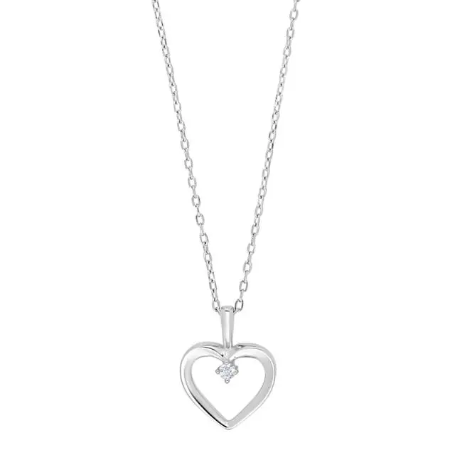 Joanli Nor Hjerte halskæde OdaNor 20452340900