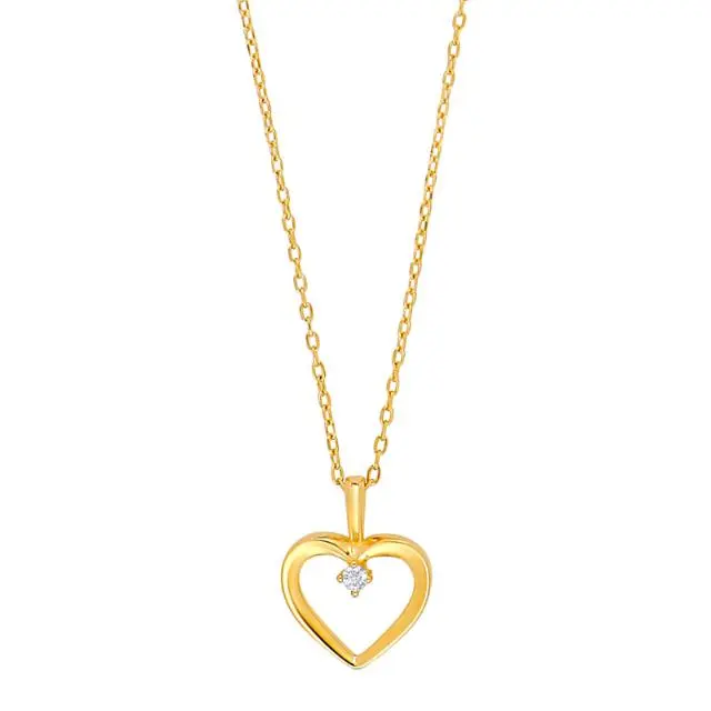 Joanli Nor Hjerte halskæde OdaNor 20452345900