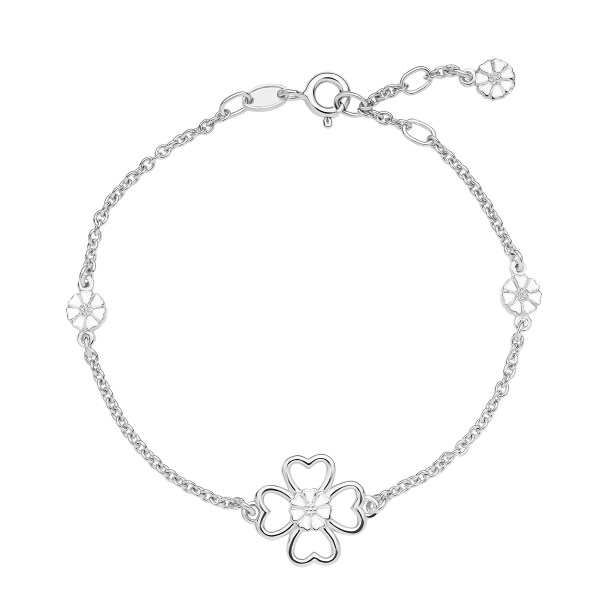 Lund Copenhagen marguerit kløver armbånd 9015089-H