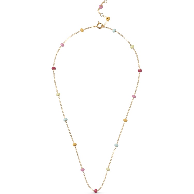 Enamel Lola Bold halskæde N137GRainbow