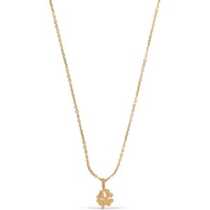Enamel Four-leaf clover halskæde N138GM