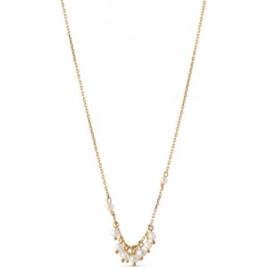 Enamel Ophelia halskæde forgyldt N65G