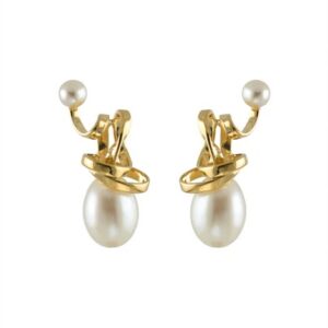 Rabinovich Serpentine 14 karat guld øreringe 62650501