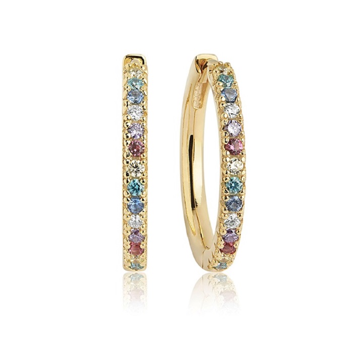 Sif Jakobs - Ellera grande øreringe SJ-E2869-XCZ(YG)