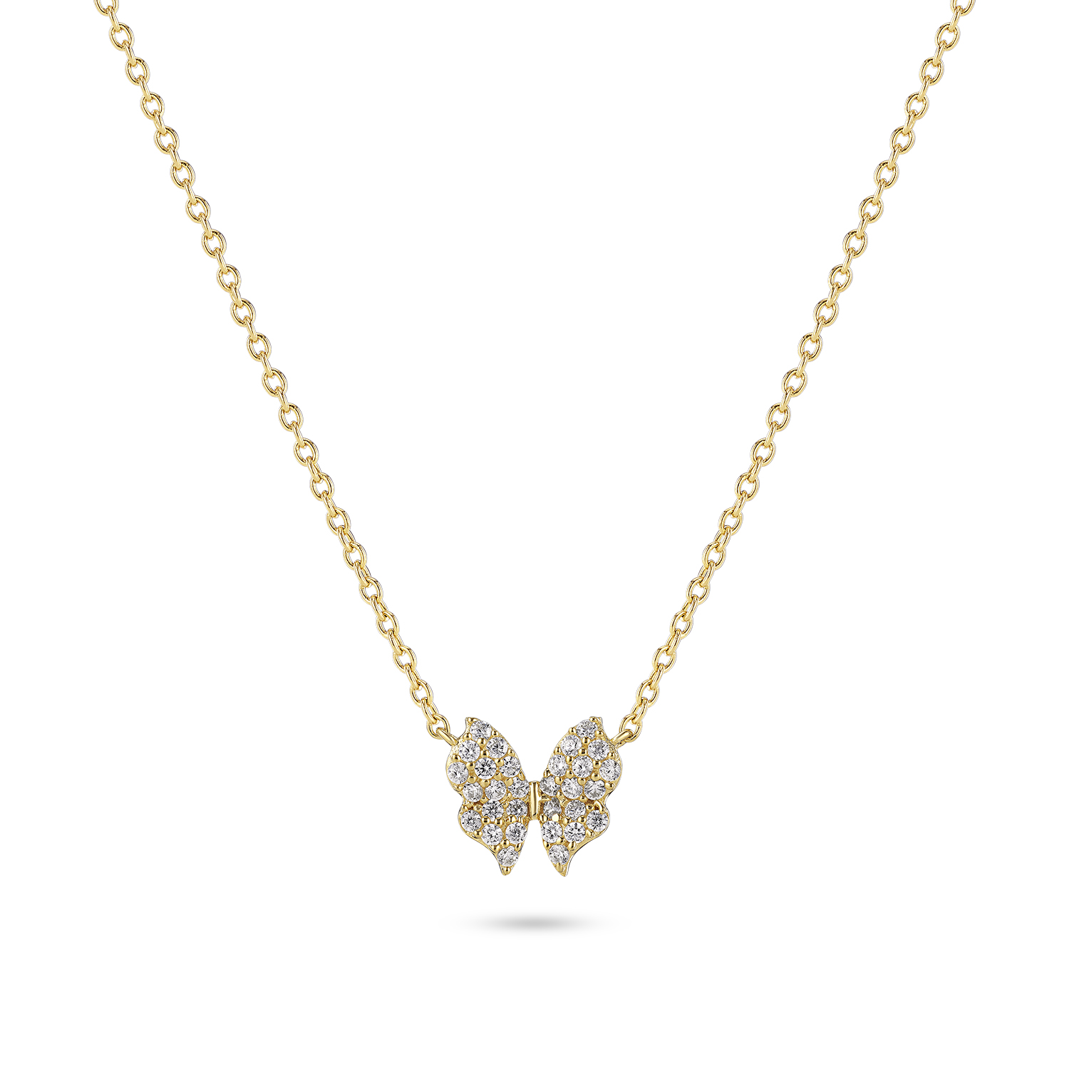 Sif Jakobs Farfalla halskæde SJ-N2700-CZ-YG