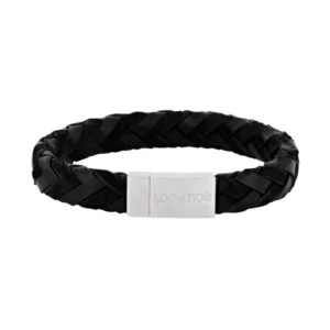 Son Of Noa armbånd sort kalveskind 80970309121