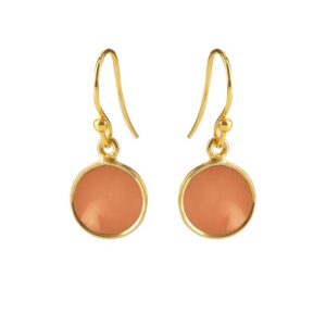 Susanne Friis Bjørner øreringe forgyldt 5521-2-124