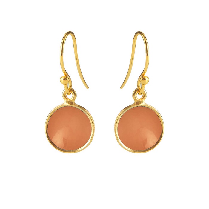 Susanne Friis Bjørner øreringe forgyldt 5521-2-124