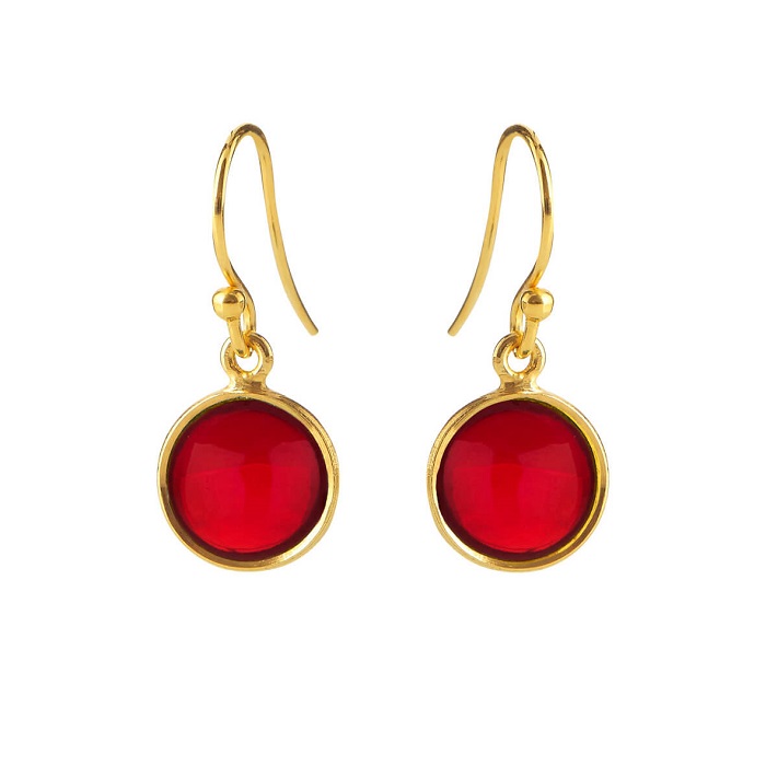 Susanne Friis Bjørner øreringe forgyldt 5521-2-201