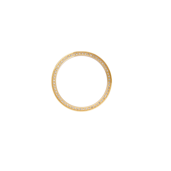 Christina - Topring med 60 hvide safirer 40 mm.