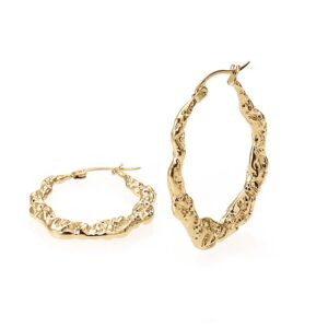 Xenia x Sistie 2nd Øreringe Large Forgyldt zx1007gs