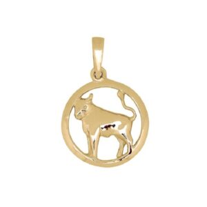 Siersbøl - Stjernetegn Tyren 8 kt. guld 29160040300