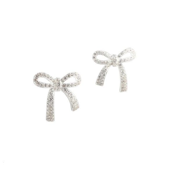 Aqua Dulce Elegant bow øreringe 5814