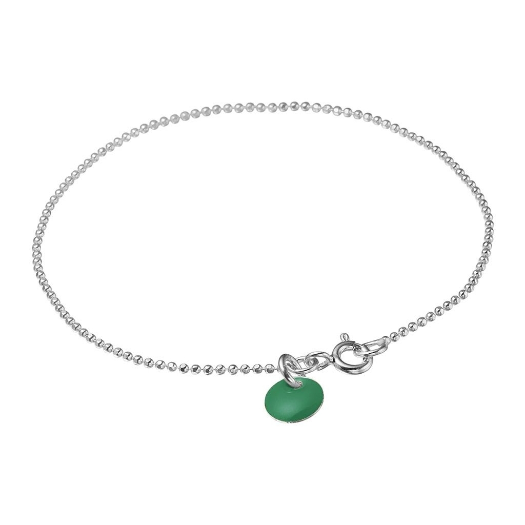 Enamel - Ball chain B16SPETROLGREEN