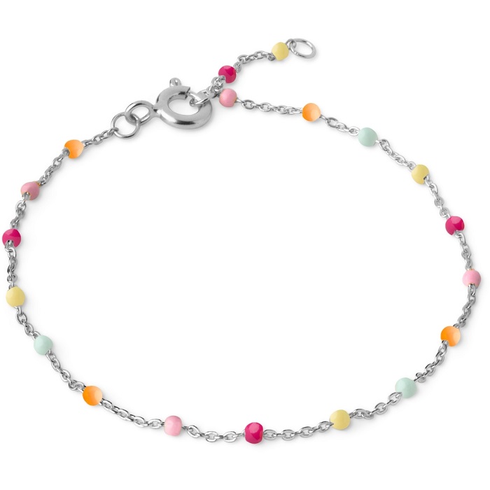 Enamel Lola armbånd B66SRainbow