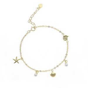 "Lifa" armbånd forgyldt sølv