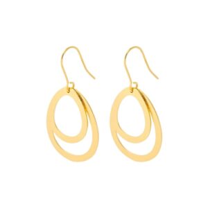 Pernille Corydon Small Double øreringe E-156-GP