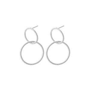 Pernille Corydon Double Twisted øreringe E-228-S