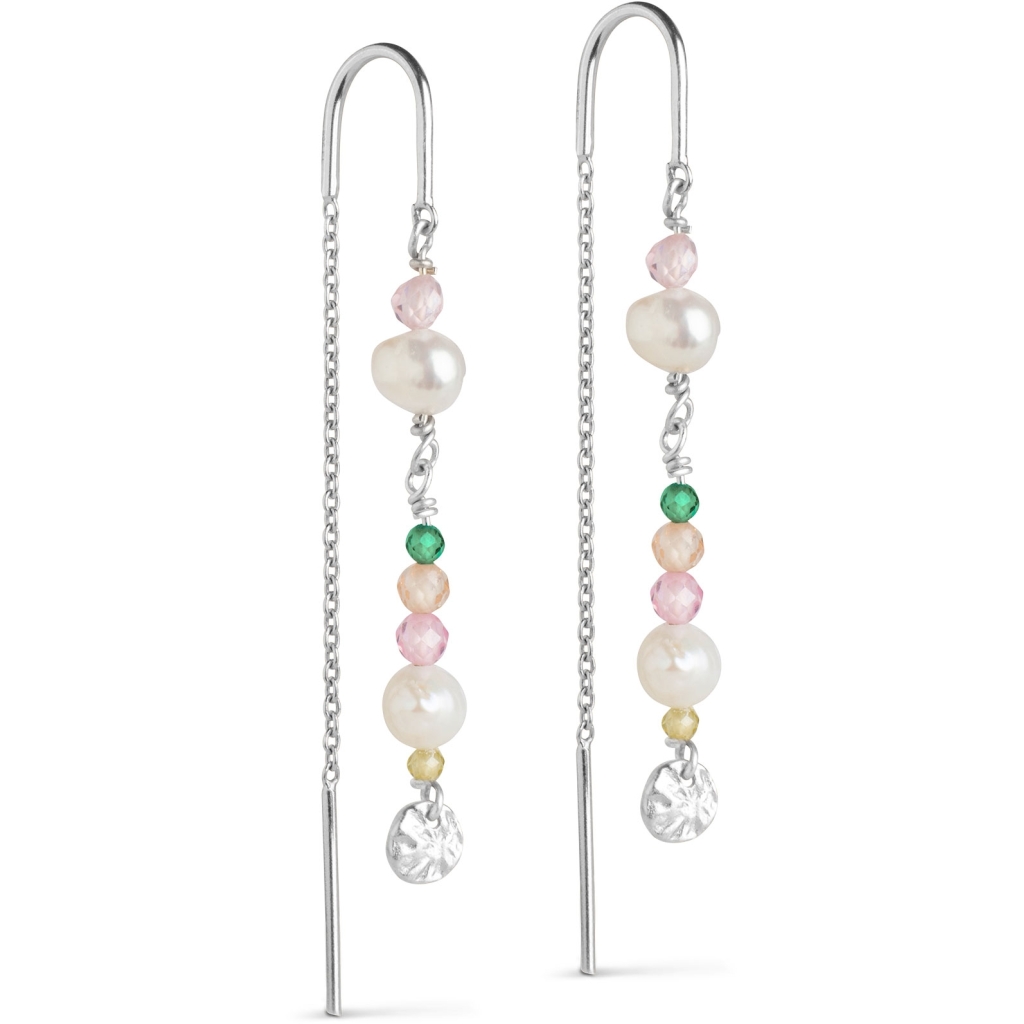 Enamel Sofia øreringe E282S Light pink