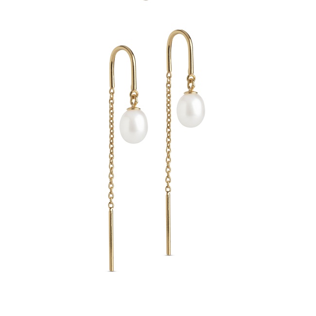 Enamel Eleanor Pearl øreringe E308G