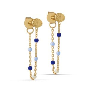 Enamel Lola øreringe E140GMmarine