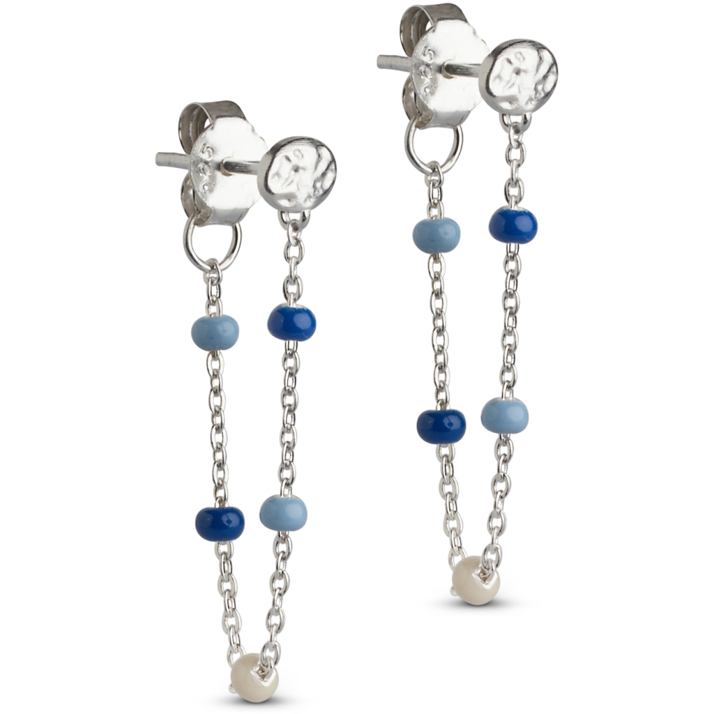 Enamel Lola øreringe E140SMarine