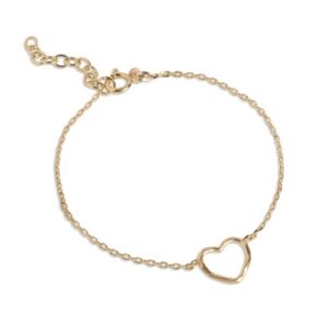 Enamel Organic Heart armbånd B112GM
