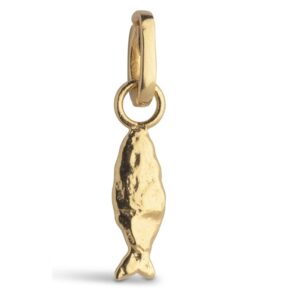 Enamel  Flowing Fish charm C024G