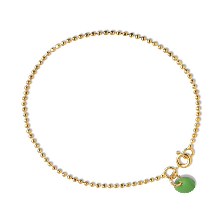 Enamel Copenhagen Armbånd Ball Chain Green B16Ggreen