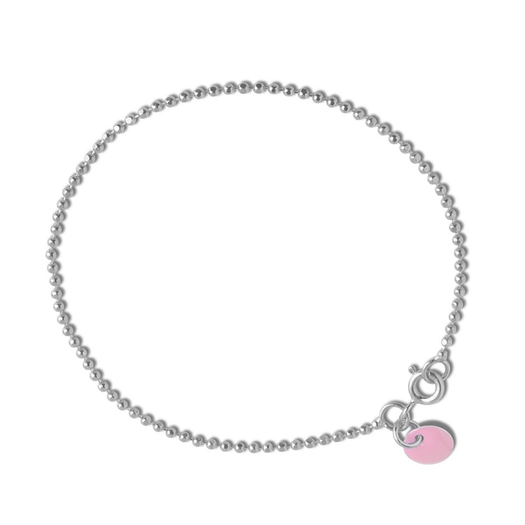 Enamel Copenhagen Armbånd Ball Chain B16SFlamingo