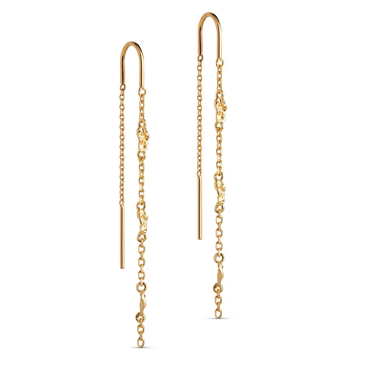 Enamel Kia øreringe E369GM