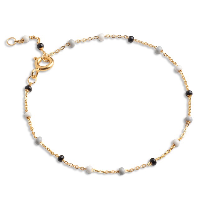 Enamel Lola armbånd B66g_2Salt'N'Pepper