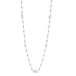 Enamel Copenhagen Lola Perlita Cornflower halskæde