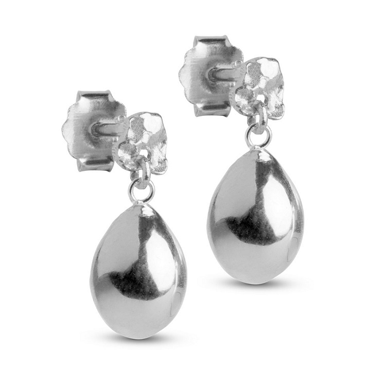 Enamel Poe øreringe E385SM